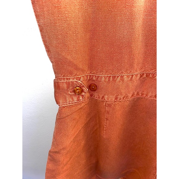 Young fabulous & broke Felix raw edge romper cute orange medium 0003 - Picture 9 of 11